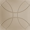 Ceilume Orb 2ft x 2ft Latte Ceiling Tile V1-ORB-22LAO - alternate 1
